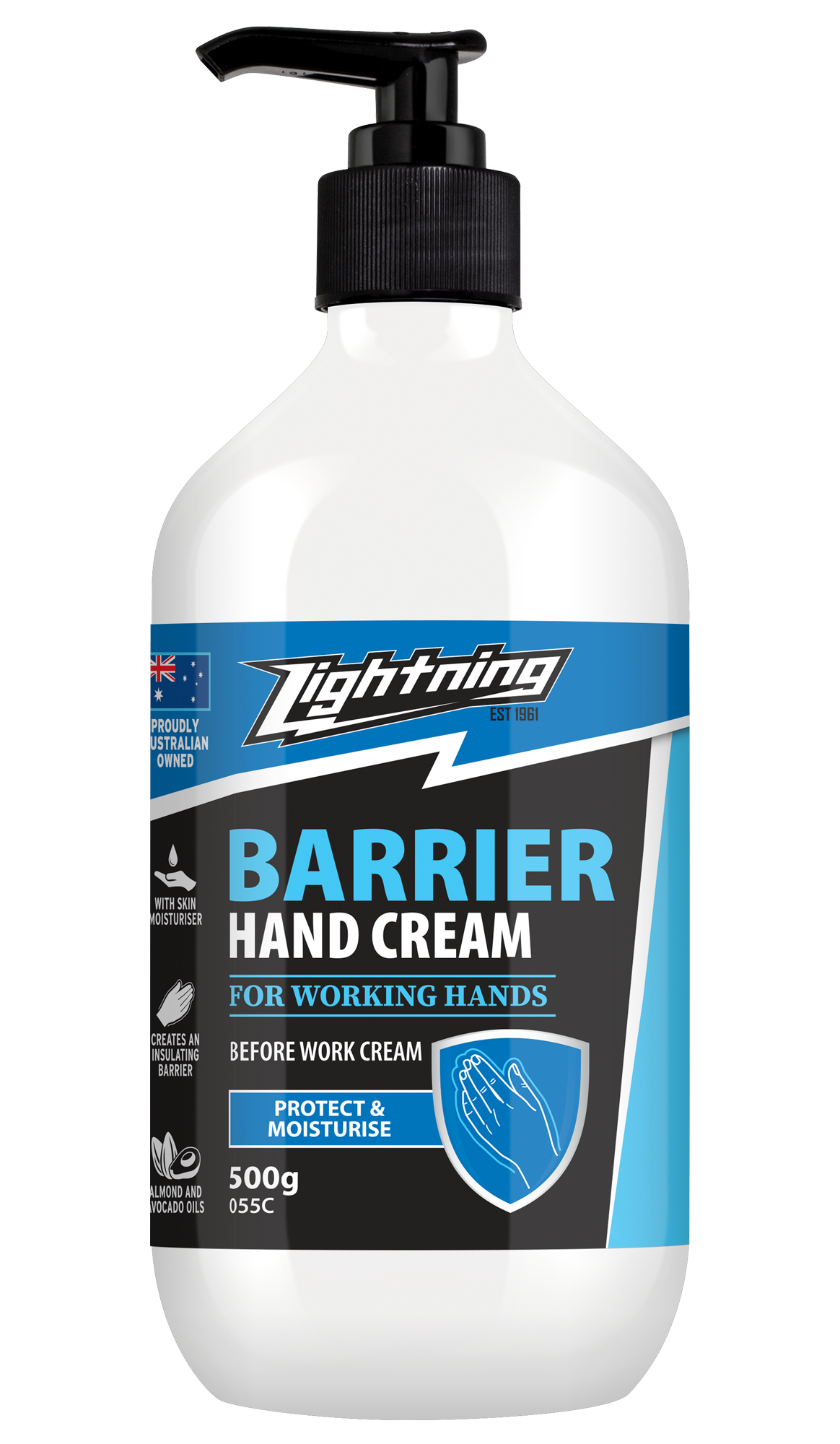 LIGHTNING BARRIER CREAM 500ML ( PUMP PACK )