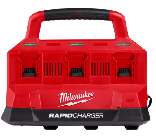 MILWAUKEE PACKOUT - 6 BAY RAPID CHARGER  M18PC6