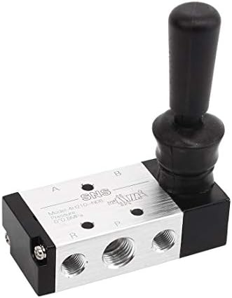 GOYEN VALVE DIRT CONTROL LINEAR PNEUM LEVER DETENT IN LINE 5 PORTS