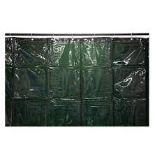 WELDING CURTAIN GREEN 1.8M HIGH X 2.0M WIDE