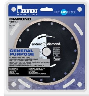 DIAMOND CONTINUOUS RIM BLADE 250MM