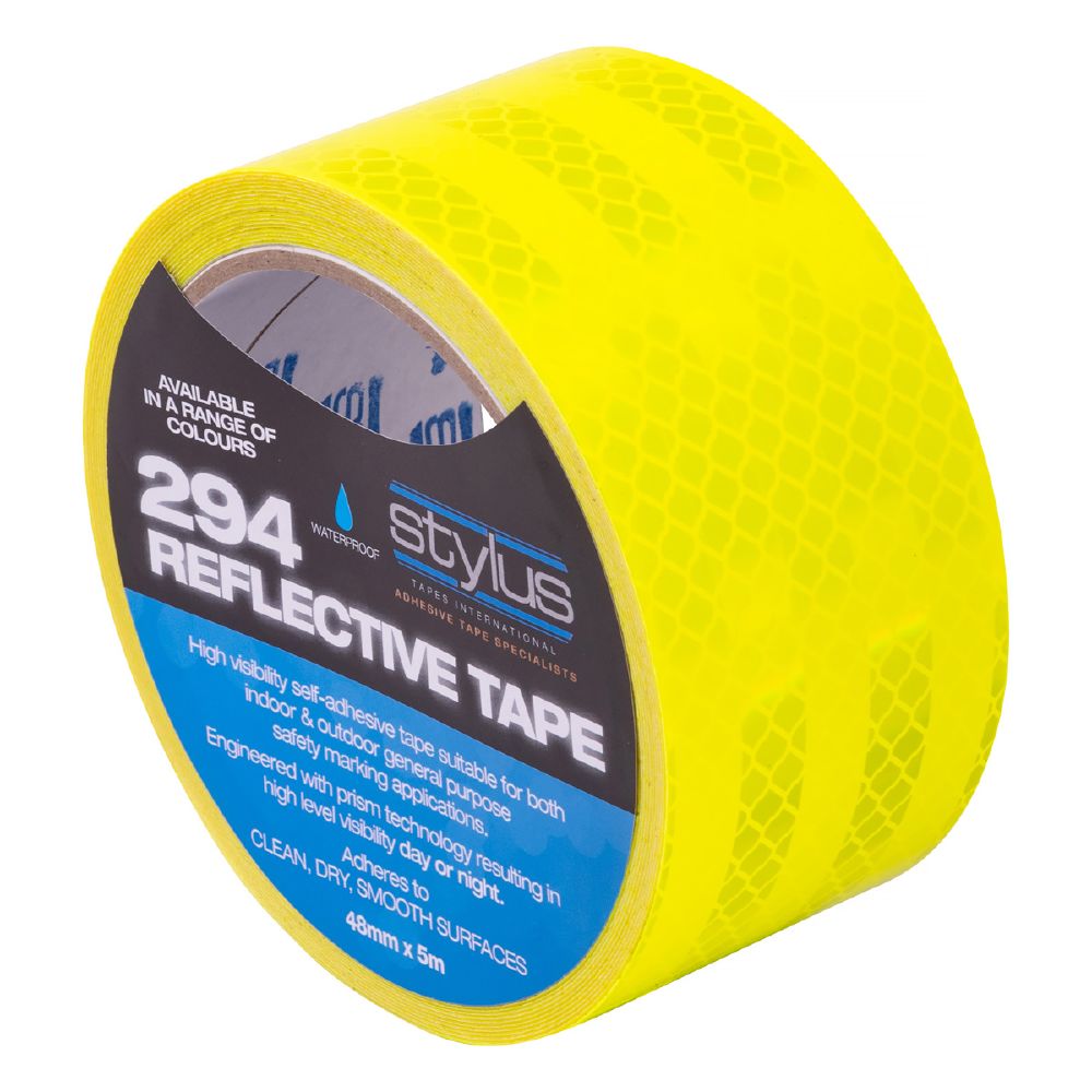 Reflective Tape YELLOW - GREEN 294- Stylus