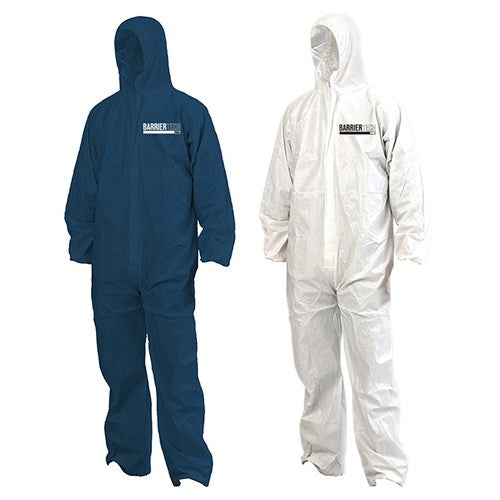 Coverall Disposable LARGE WHITE