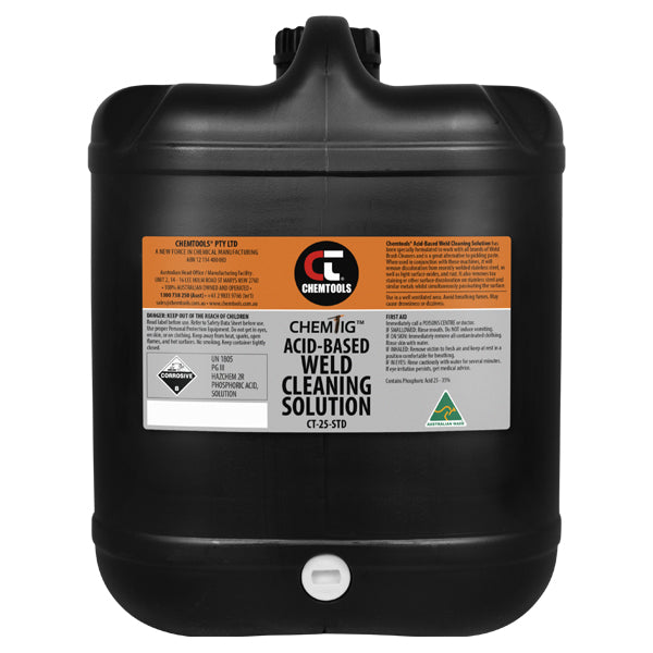 WELD CLEANING SOLUTION, ACID-BASED, 1L