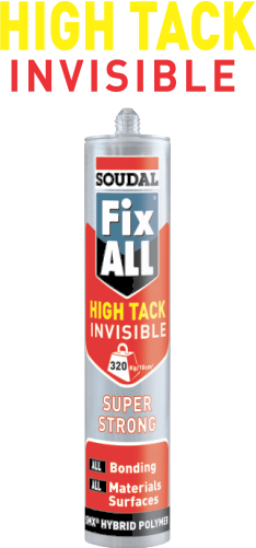 SOUDAL FIXALL HIGH TACK  290ml CLEAR