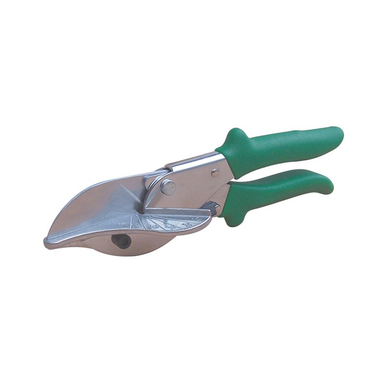 GREEN HANDLE DUCK BILL SHEARS