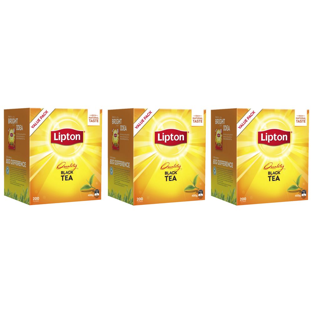 TEA BAGS LIPTON BLK 400PK