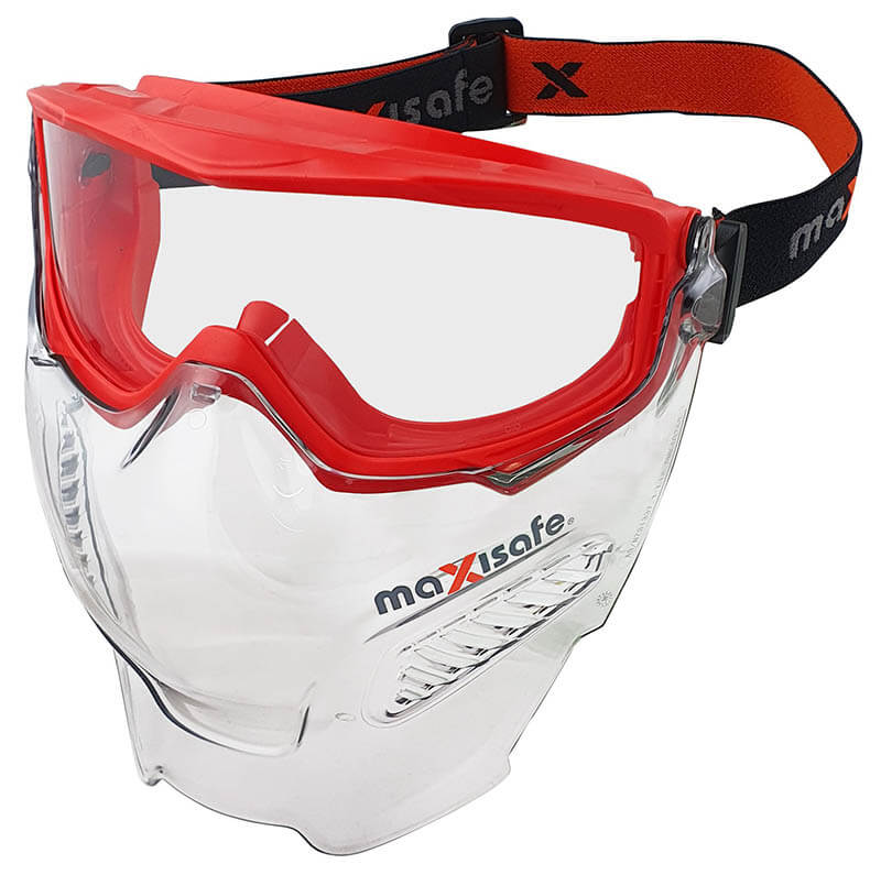 MAXISAFE GOGGLE AND VISOR COMBO