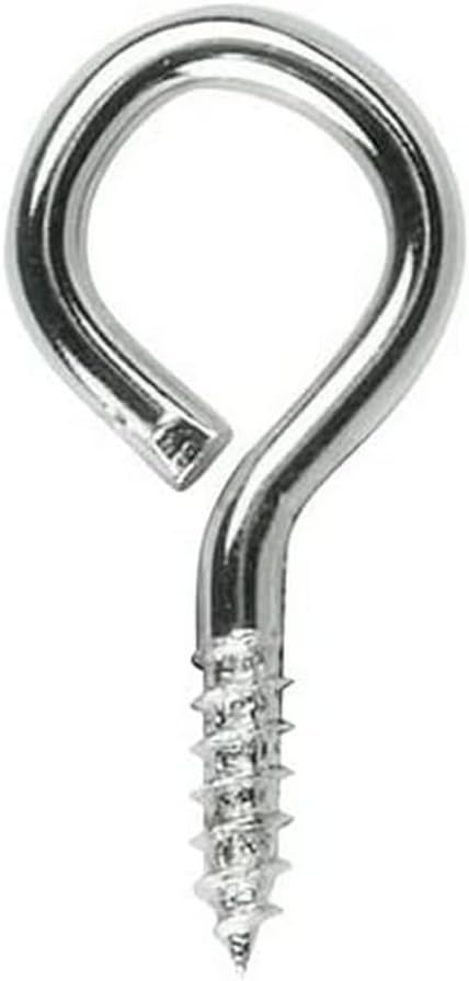 SCREW EYE LONG SHANK ZP 4.9MM DIA 44MM (20/box)