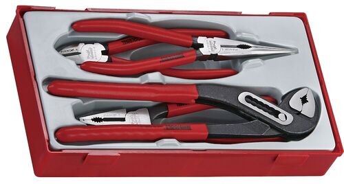 TENG TT440 4 PC MEGA BITE PLIERS SET TC-TRAY