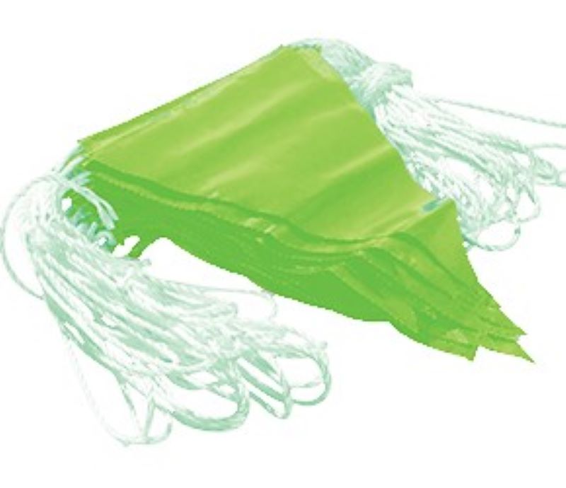 BUNTING FLAG LINE 30M GREEN