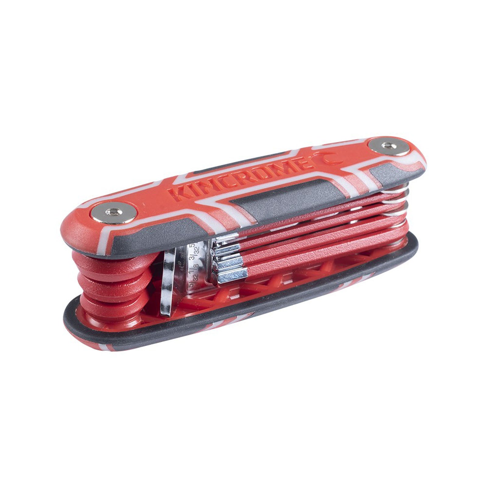 KINCROME K5391 FOLDING HEX KEY SET 8 PIECE IMPERIAL