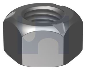 UNF HCL CONE LOCK NUT ZNC -  1"-14