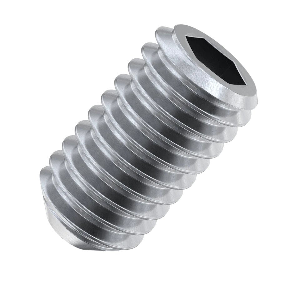 GRUB SCREW 6MM-0.75 X 6MM CUP POINT (FINE THD)