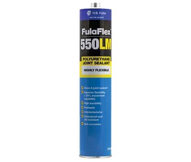 FULAFLEX 550LM BLACK 310ML CARTRIDGE