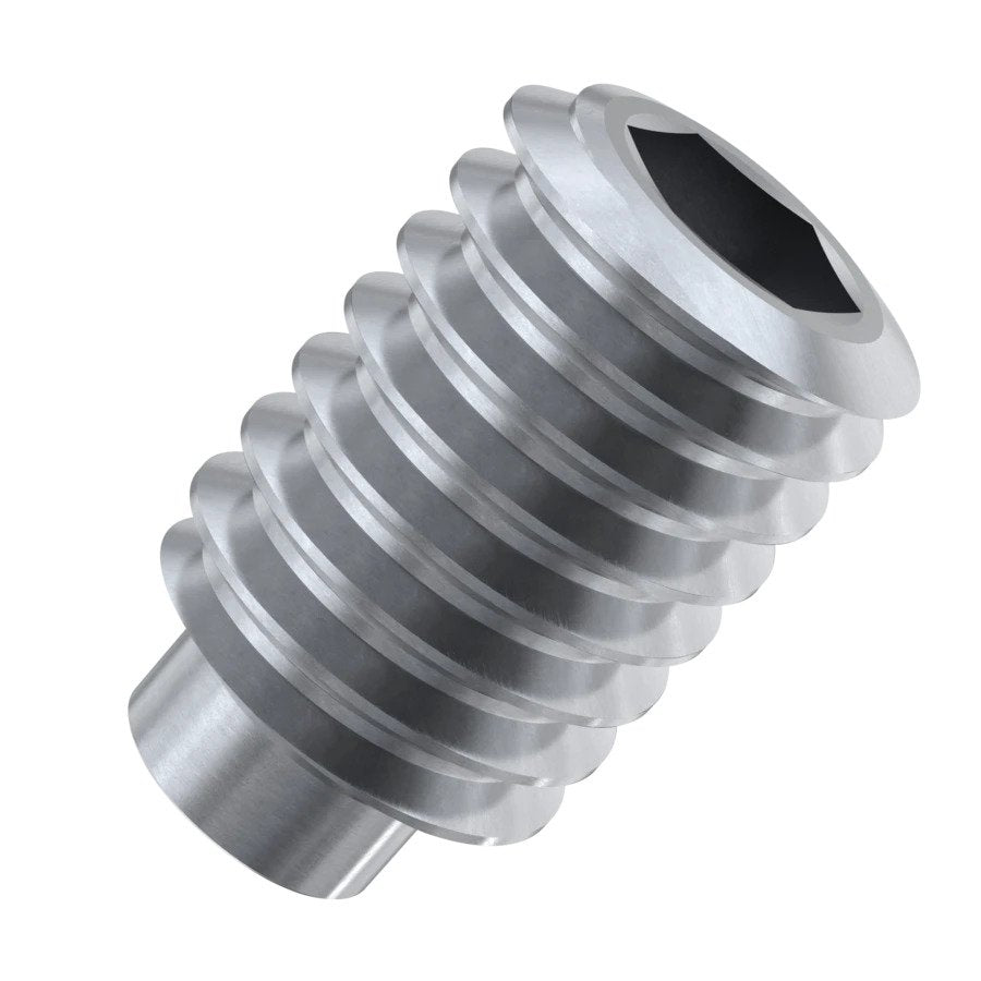 GRUB SCRW DOG POINT PLN M12 X 25