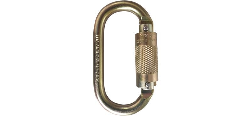 MAXISAFE SCREWGATE OVAL KARABINER