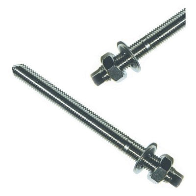 M10 X 130 CHEMICAL STUD ANCHOR CHISEL POINT 316 STAINLESS