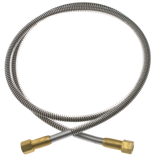 FLEXIBLE LEAD STAINLESS STEEL PTFE LINED 1/4 NPT