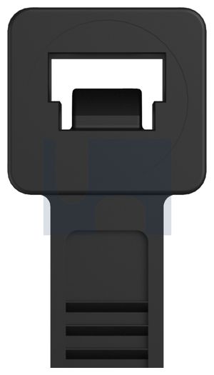 CABLE TIE 160 X 4.5MM BLACK (PKT 100)