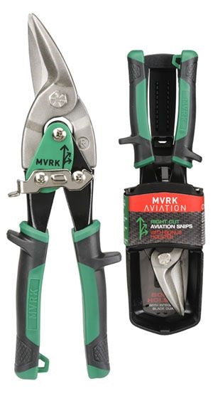 MVRK RIGHT CUTTING AVIATION SNIP WITH HOLSTER