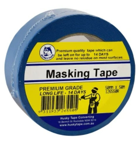 HUSKY 14 DAY MASKING TAPE 38MM X 50M