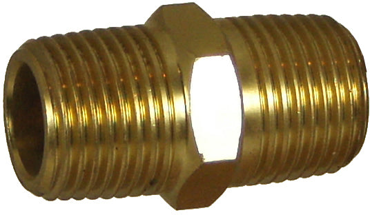 #27 1/4 NPT HEX NIPPLE (02-N2702)