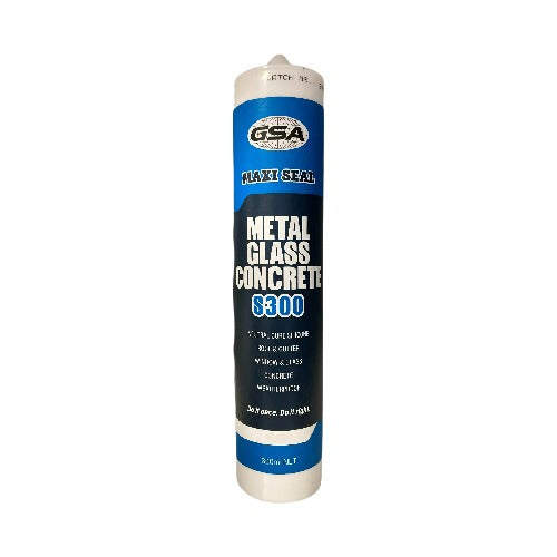 GSA S300 METAL, GLASS, CONCRETE SILICONE CLEAR