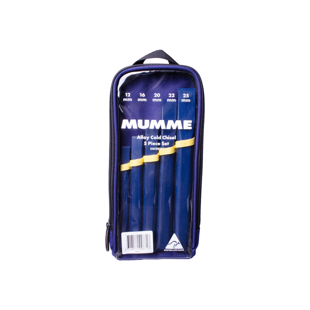 MUMME TOOLS ALLOY COLD CHISEL 5 PIECE SET