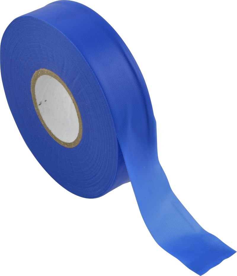 FLAGGING TAPE BLUE 25MM X 100M