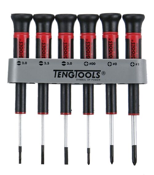 TENG  6 PC MINI SCREWDRIVER SET WITH STAND/HOLDER