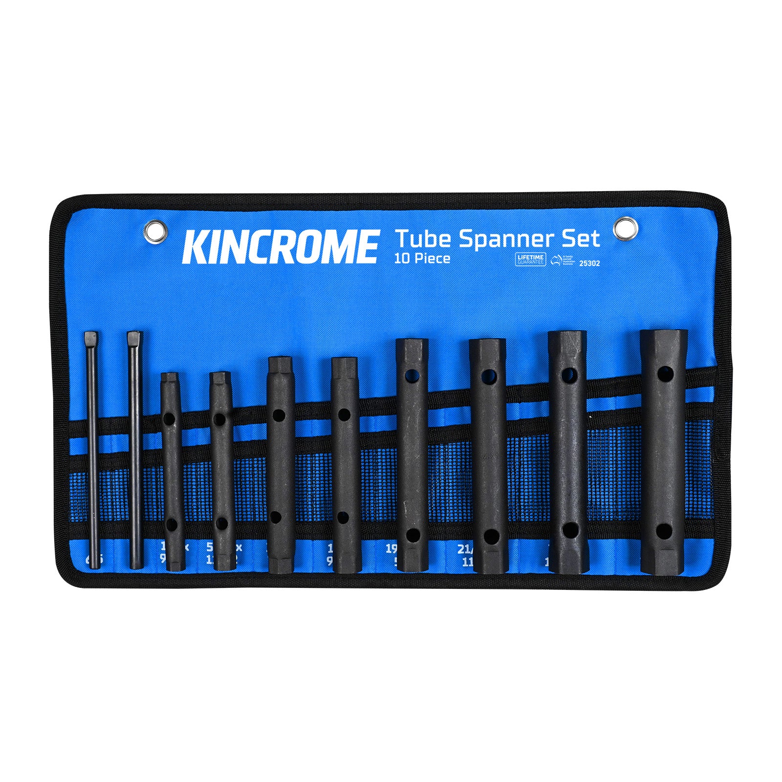 KINCROME  25302 SPANNER SET TUBE AF 10PCE