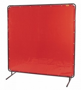 WELDING SCREEN FRAME 1.8X1.8M INC WHEELS