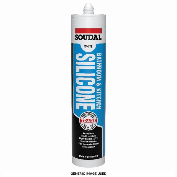 SOUDAL H BRAND MULTI PURPOSE SILICONE 300ml TRANS