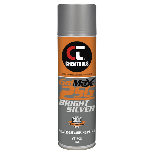 SILVER GAL, 2-IN-1, BRIGHT SILVER, 400G AEROSOL