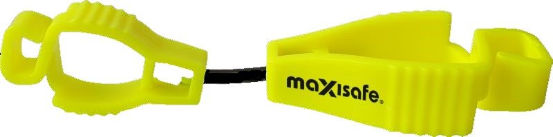 MAXICLIP GLOVE GUARD CLIP - YELLOW