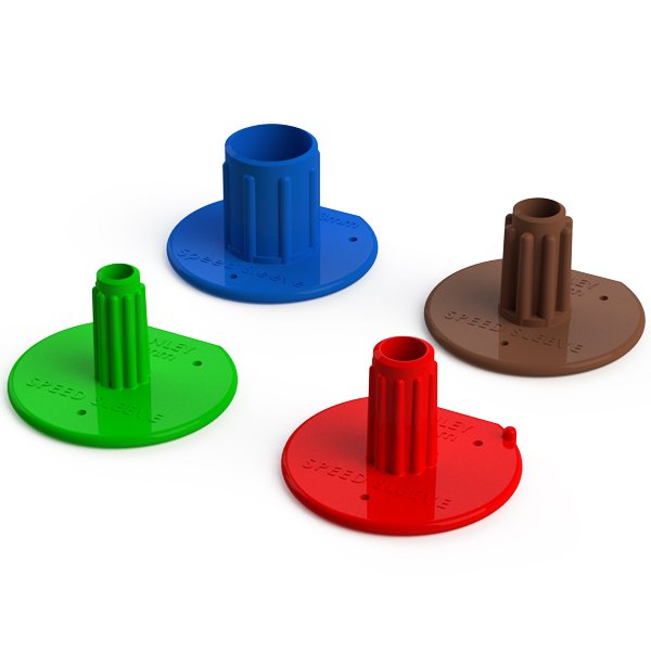 SPD SLEEVE NAILING PLATE 33MM BLUE PK 50