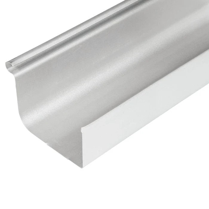 FIELDERS 6M X 115MM ZINC QUAD GUTTER