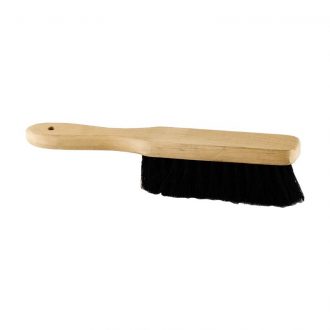 BRUSH HAND BANNISTER COCO HAIR FIBRE WOOD HANDLE