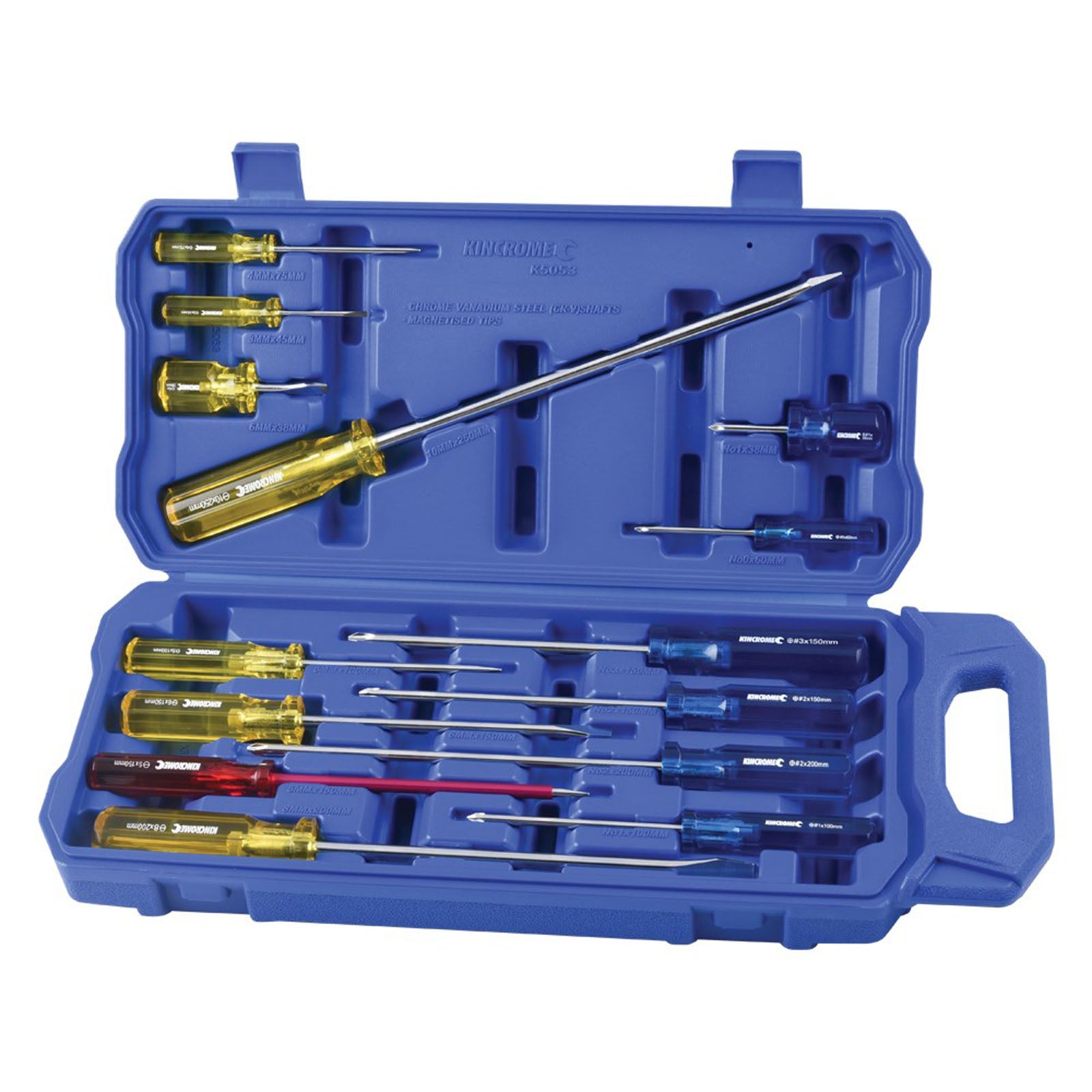 KINCROME K5053 SCREWDRIVER SET ACETATE 14PC