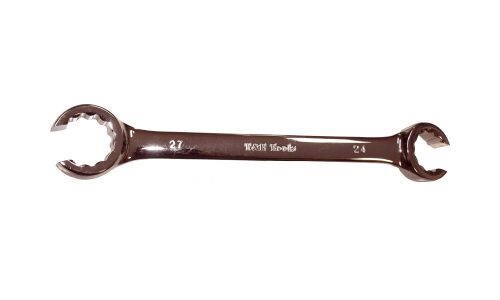 T&E 82427M 12PT FLARE NUT WRENCH 24 X 27MM