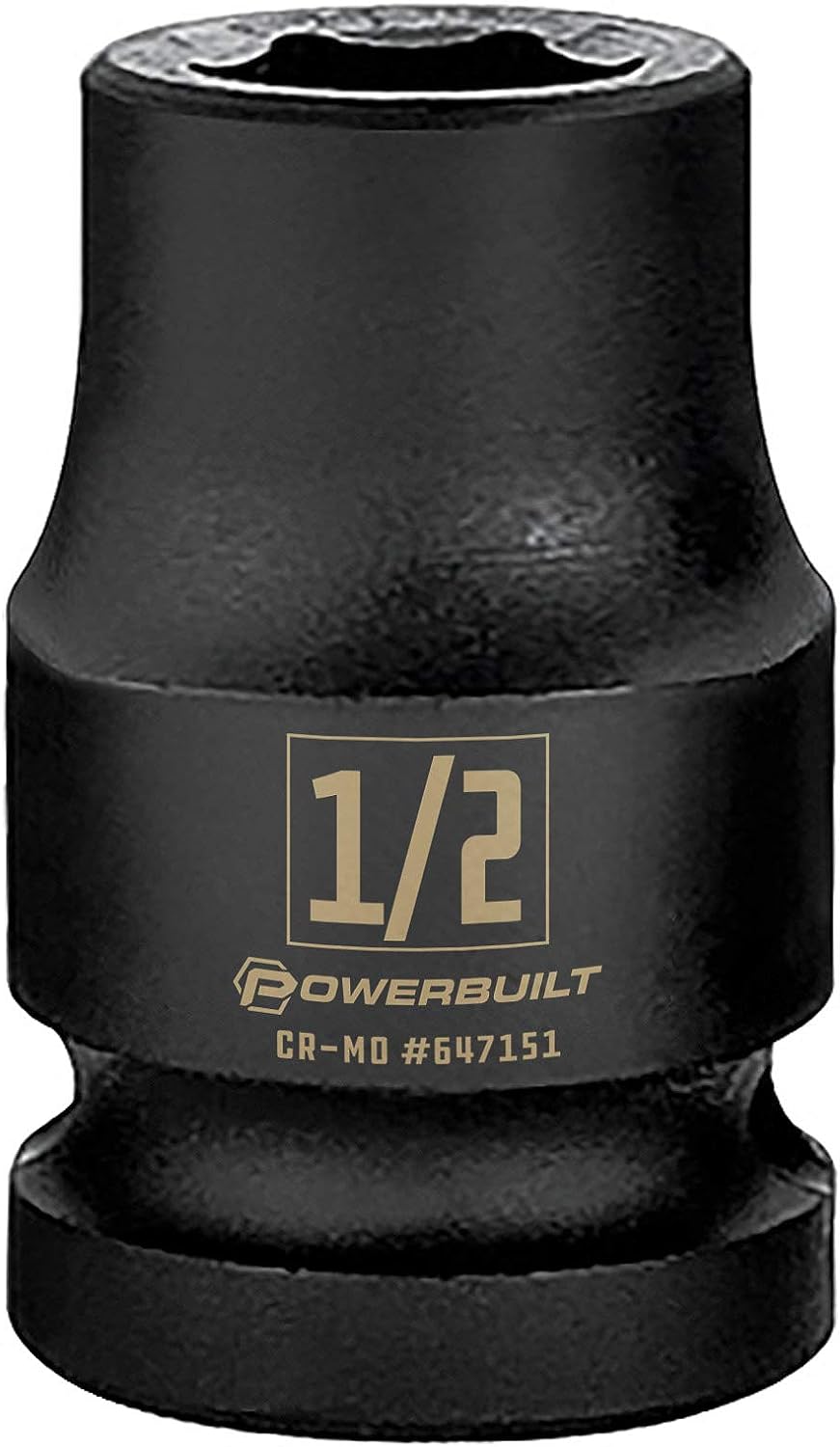 1/2 DRIVE X 1/2 -12 POINT DEEP IMPACT SOCKET