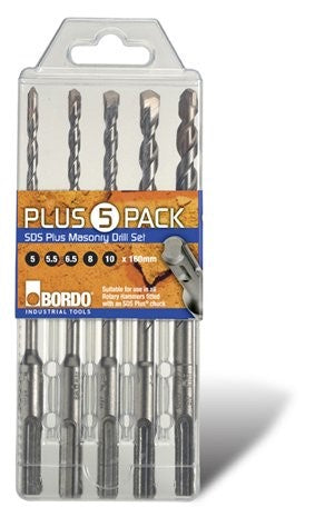 SDS PLUS SET 5PC 160MM OAL