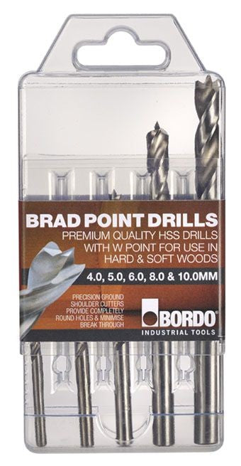 BRAD POINT HSS DRILL SET