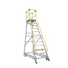 BAILEY ACCESS PLATFORM LADDER 1.8M H 3.7M REACH 6 STEP 150KG