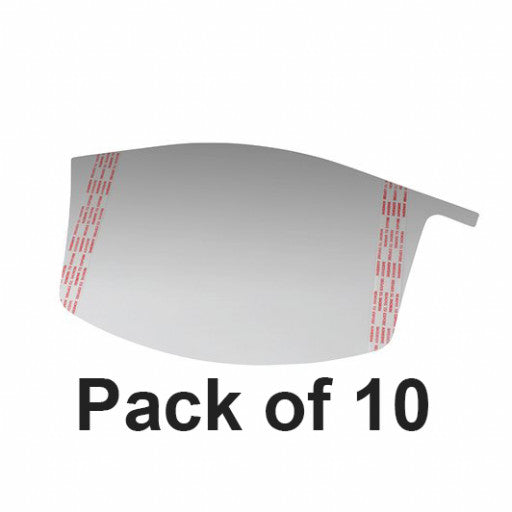 3M VERSAFLO M-928 PEEL-OFF VISOR COVER (BOX OF 40)