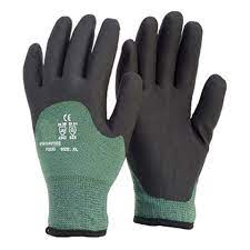 PROCHEM 35 GREEN/BLACK NITRILE PU SIZE 10