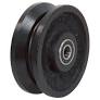 100MM V TRACK WHEEL C/W 1/2" BORE