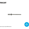 WAFER HEAD SQ DR STAINLESS 10G-24X22MM