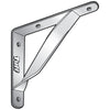 ANGLE BRACKET WITH STAY 200X200X25X5MM ZINC